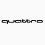 Aufkleber 033 - quattro